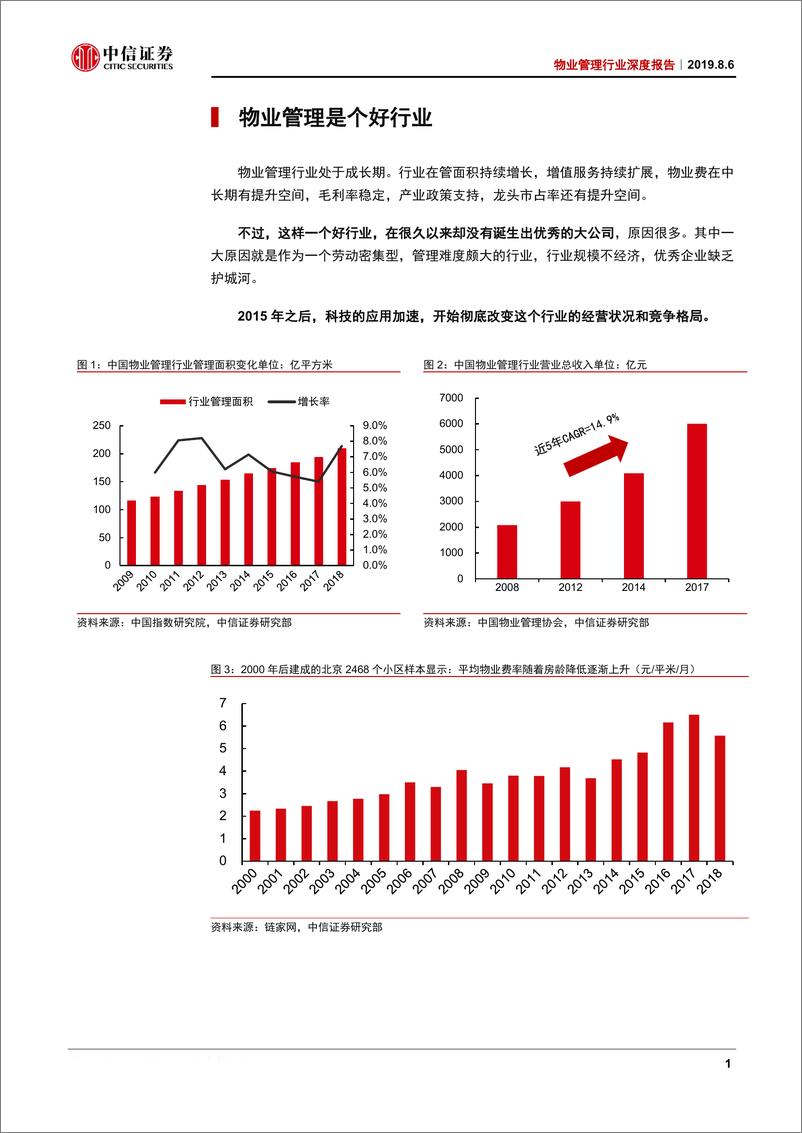 《物业管理行业深度报告：因科技，得规模，以服务-20190806-中信证券-33页》 - 第6页预览图