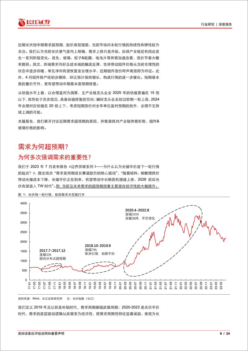 《电气设备行业边界突破系列II：关于光伏需求超预期的原因与推论-240319-长江证券-24页》 - 第6页预览图