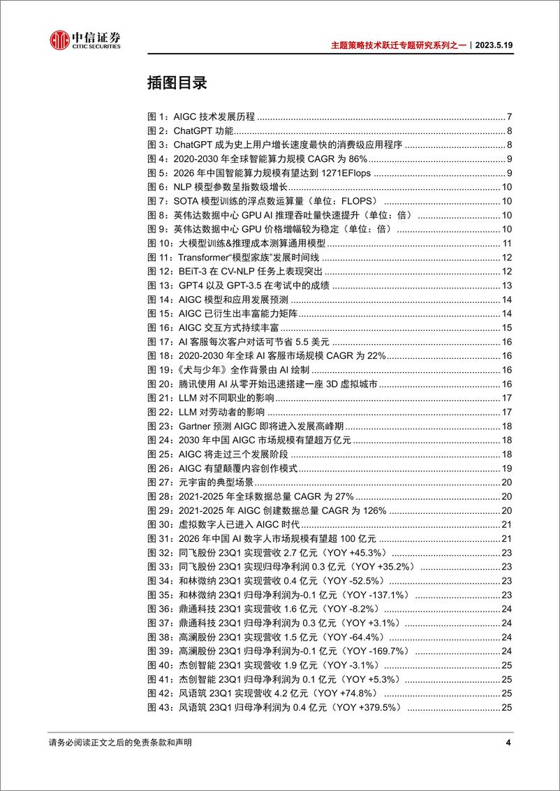 《20230519-中信证券-主题策略技术跃迁专题研究系列之一：AIGC引爆生产力革命》 - 第4页预览图