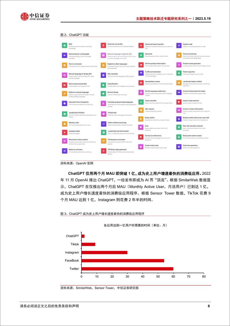 《20230519-中信证券-主题策略技术跃迁专题研究系列之一：AIGC引爆生产力革命》 - 第8页预览图