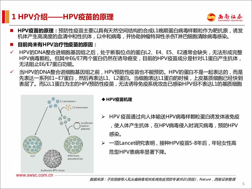 《医药行业HPV疫苗专题：大品种，未来空间可期-20230109-西南证券-24页》 - 第7页预览图