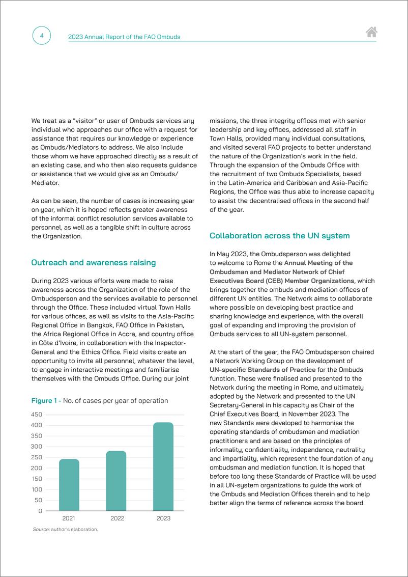 《联合国粮农组织：申诉专员2023年报（英文版）》 - 第8页预览图