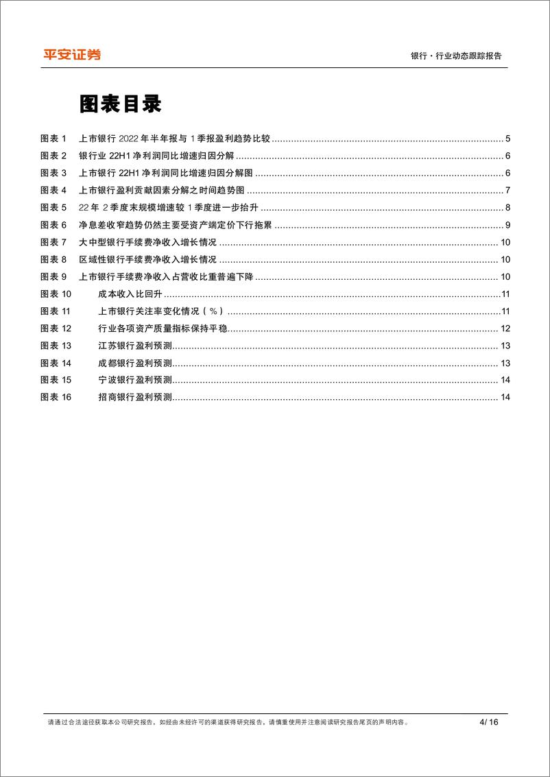 《银行业上市银行2022半年报综述：营收增长放缓，个体分化加剧-20220901-平安证券-16页》 - 第5页预览图