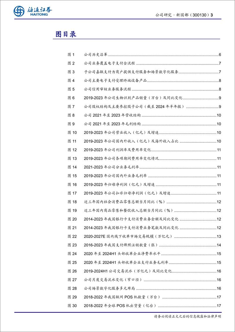 《新国都(300130)公司深度报告：收单服务格局优化，设备出海正当其时-241213-海通证券-24页》 - 第3页预览图