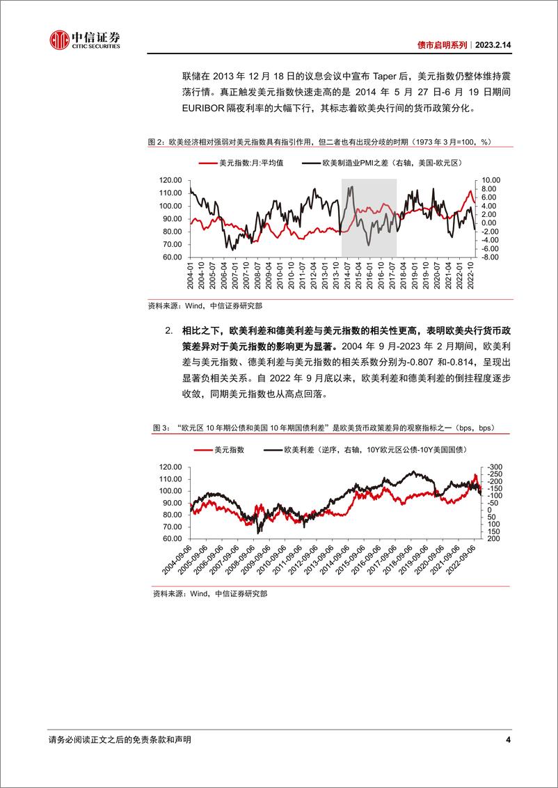 《债市启明系列：如何看待下一阶段的美元指数和人民币汇率？-20230214-中信证券-38页》 - 第5页预览图