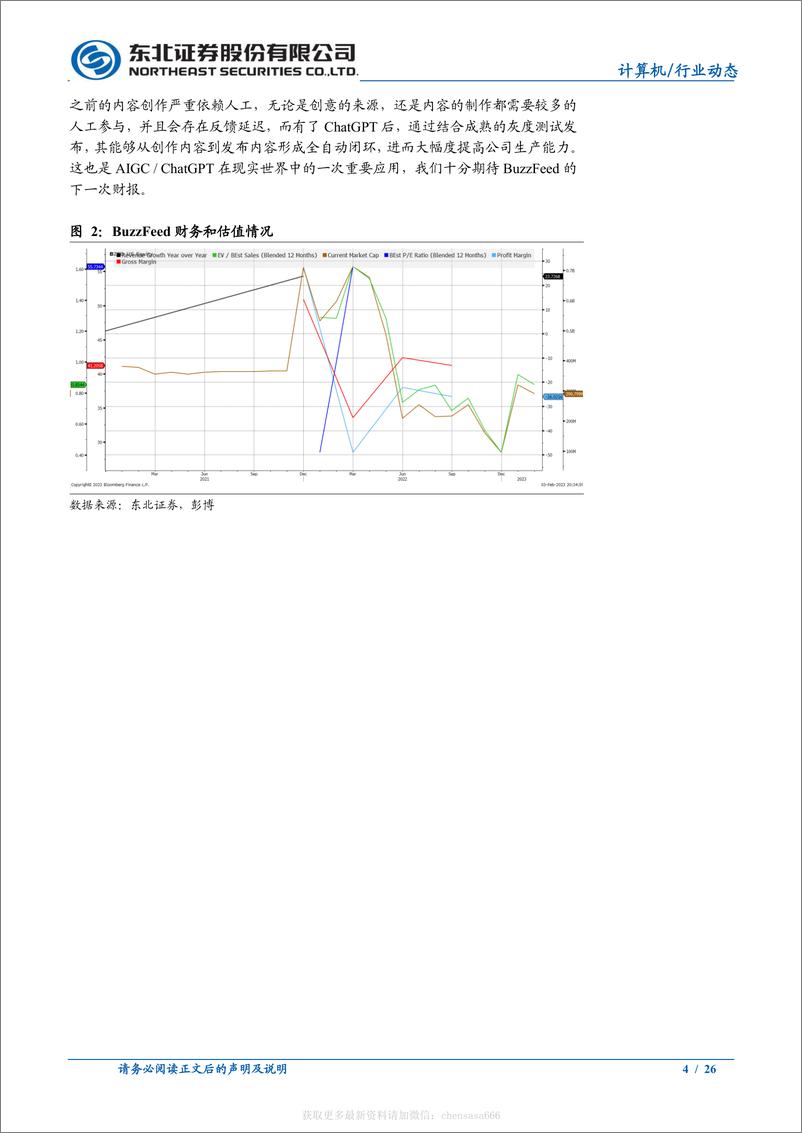 《计算机行业：从海外映射看ChatGPT在A股的投资机会-20230205-东北证券-26页》 - 第4页预览图