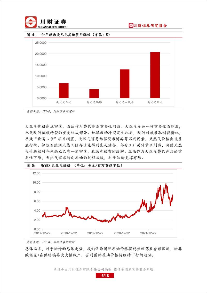 《2023年石化储能行业投资策略报告：原油价格趋势下行，储能建设初起步-20221130-川财证券-18页》 - 第7页预览图