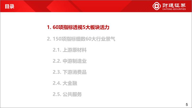 《60大细分景气趋势分析四：复苏预期步入现实-20230201-财通证券-94页》 - 第6页预览图