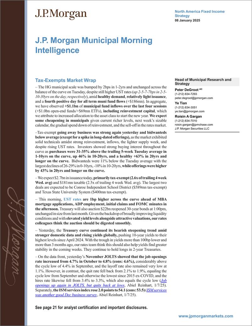 《JPMorgan Econ  FI-J.P. Morgan Municipal Morning Intelligence-112688223》 - 第1页预览图