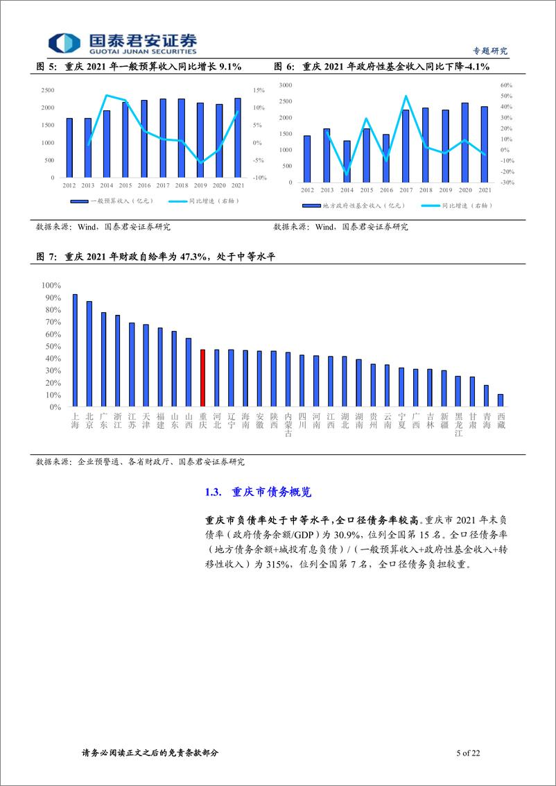 《重庆城投平台梳理：走进巴渝-20220525-国泰君安-22页》 - 第6页预览图