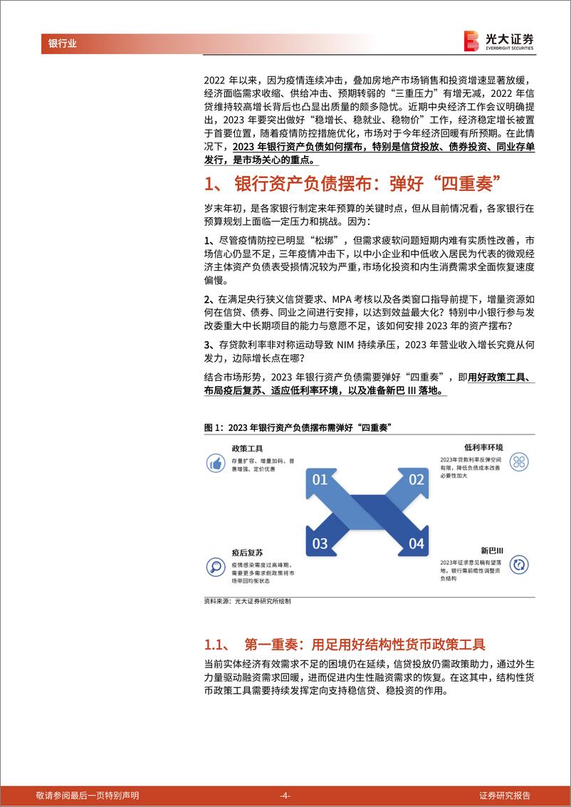 《银行业资产负债系列报告2023年第1期：2023年信贷、债券、存单怎么看？-20230105-光大证券-26页》 - 第5页预览图