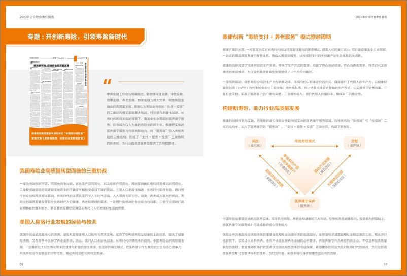 《泰康2023年社会责任报告-36页》 - 第8页预览图