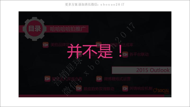 《2015美拍哈哈哈哈拍social传播方案-时趣互动-50P》 - 第3页预览图