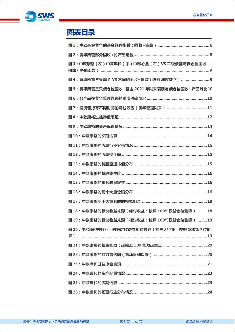 《基金经理研究系列报告之二十三：中欧基金黄华，多元化收益来源，充分发挥大类资产配置优势-20220426-申万宏源-39页》 - 第4页预览图