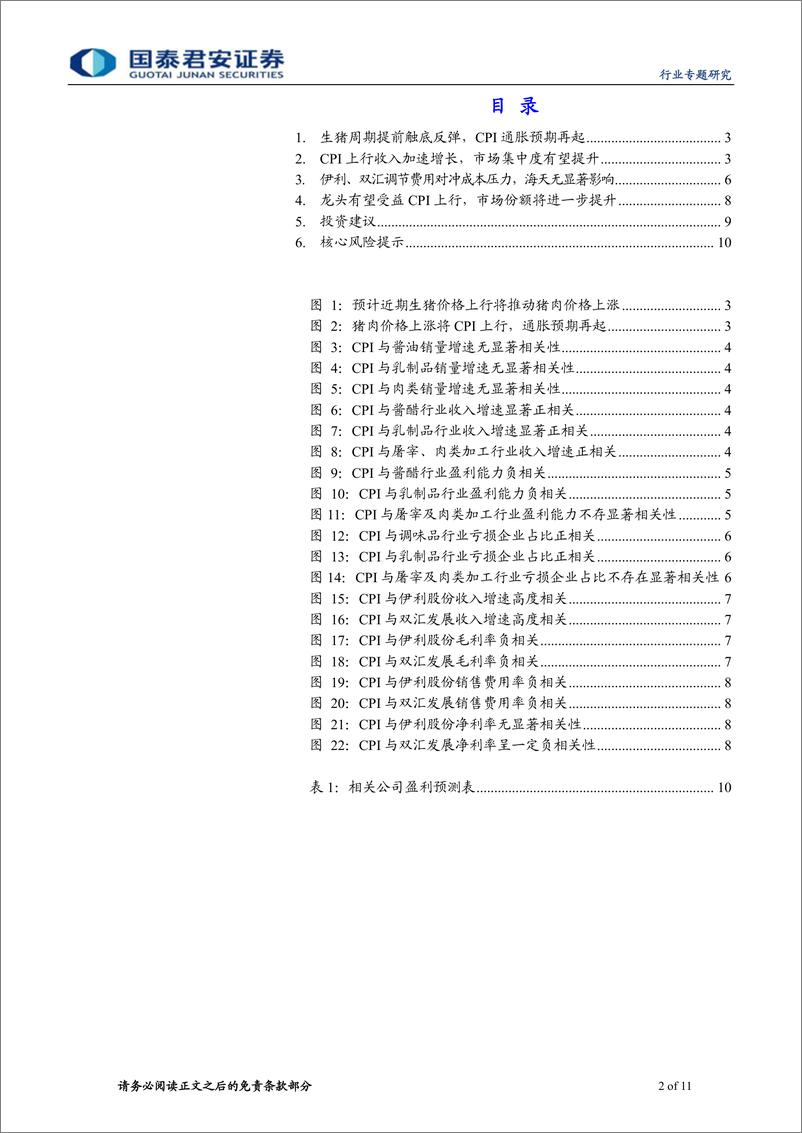 《食品饮料行业：CPI上行有望推动龙头市场份额加速提升-20190328-国泰君安-11页》 - 第3页预览图