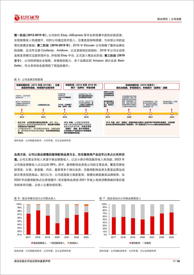 《赛维时代(301381)服饰出海，踏浪前行-240620-长江证券-30页》 - 第7页预览图