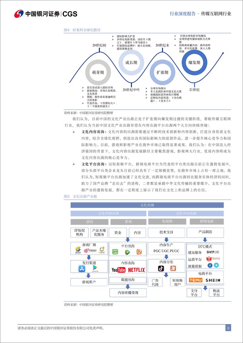 《传媒互联网行业中企出海专题系列研究(传媒互联网篇)：征途在前，行稳致远-240813-银河证券-33页》 - 第8页预览图