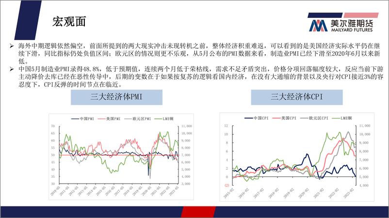 《铜月报：内外共振力度削弱，铜价区间运行-20230531-美尔雅期货-26页》 - 第5页预览图