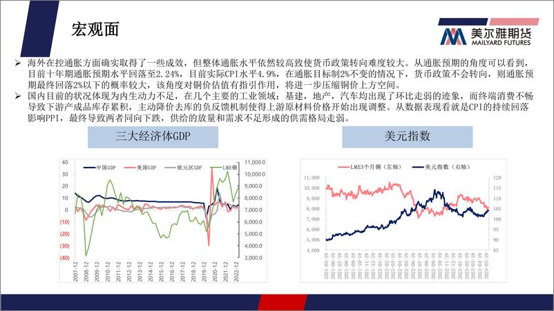 《铜月报：内外共振力度削弱，铜价区间运行-20230531-美尔雅期货-26页》 - 第6页预览图