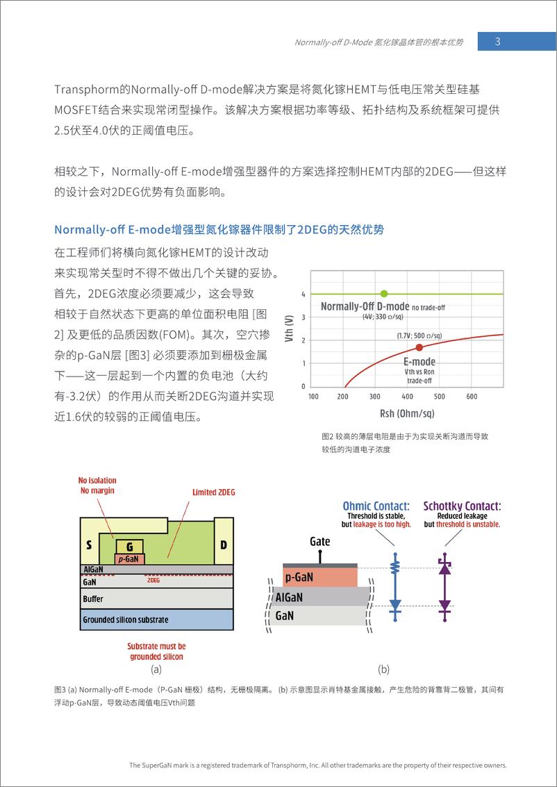 《Normally-off-D-Mode-氮化镓晶体管的根本优势》 - 第3页预览图