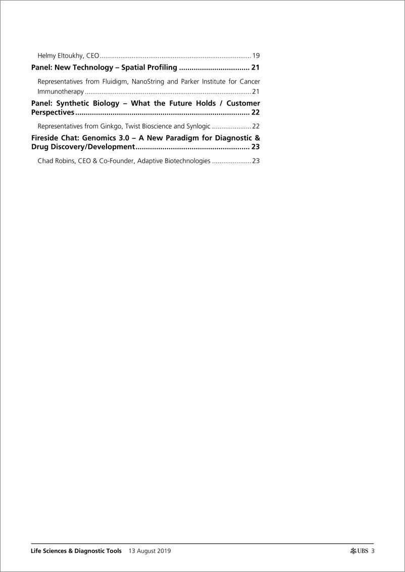 《瑞银-美股-医疗保健行业-生命科学与诊断工具：2019年瑞银基因2.0-2019.8.13-30页》 - 第4页预览图