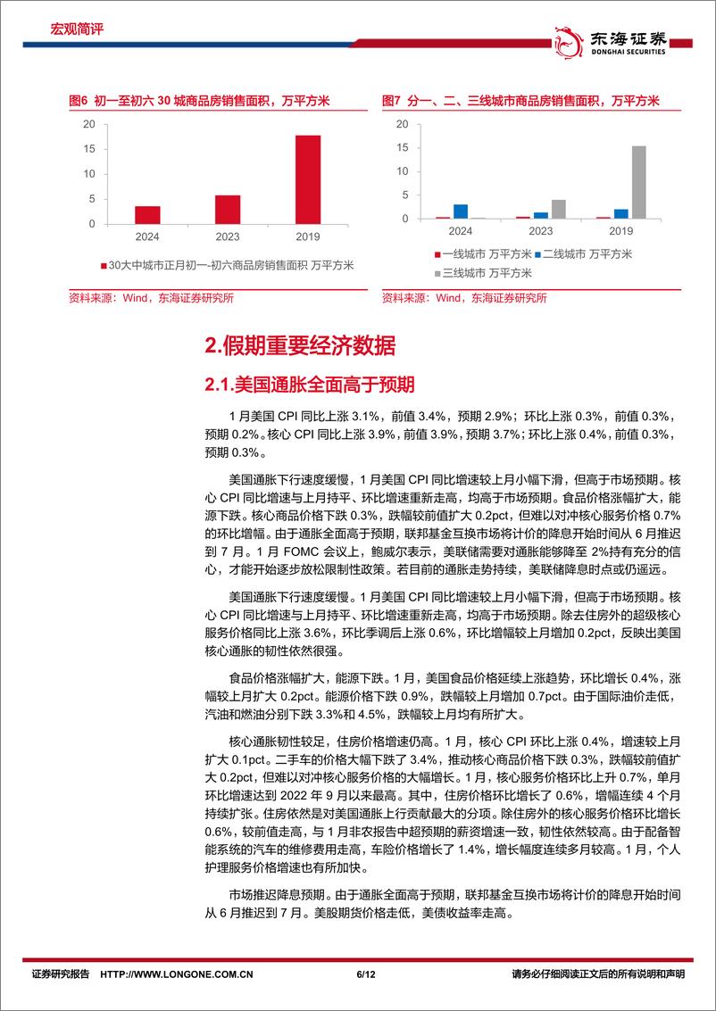 《国内观察：春节假期重要事件一览-假期国内消费表现如何？-20240218-东海证券-12页》 - 第6页预览图