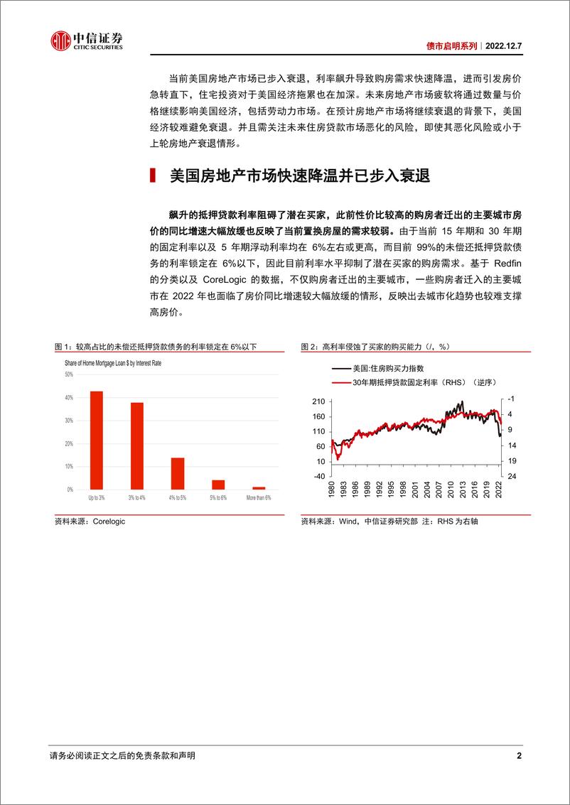 《债市启明系列：美国房地产衰退的影响几何？-20221207-中信证券-38页》 - 第3页预览图