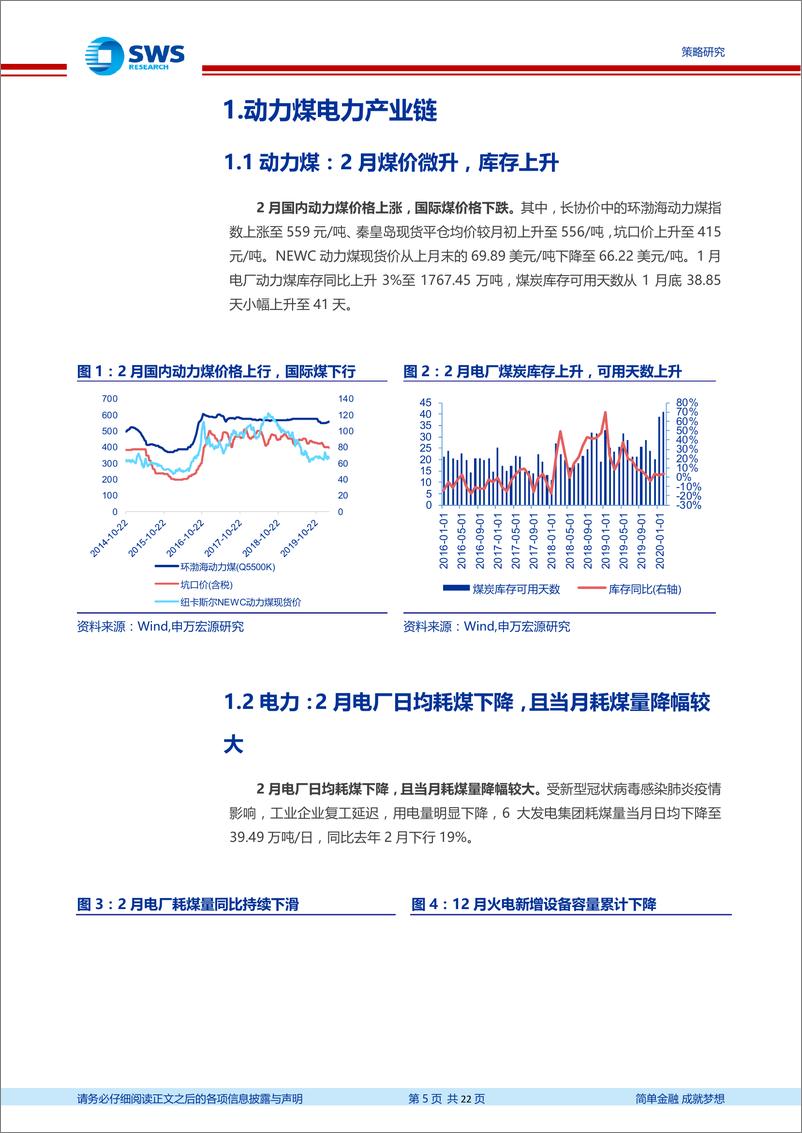 《行业利差及产业链高频跟踪月报2020年第2期：大宗累库降价，地产融资改善-20200305-申万宏源-22页》 - 第6页预览图