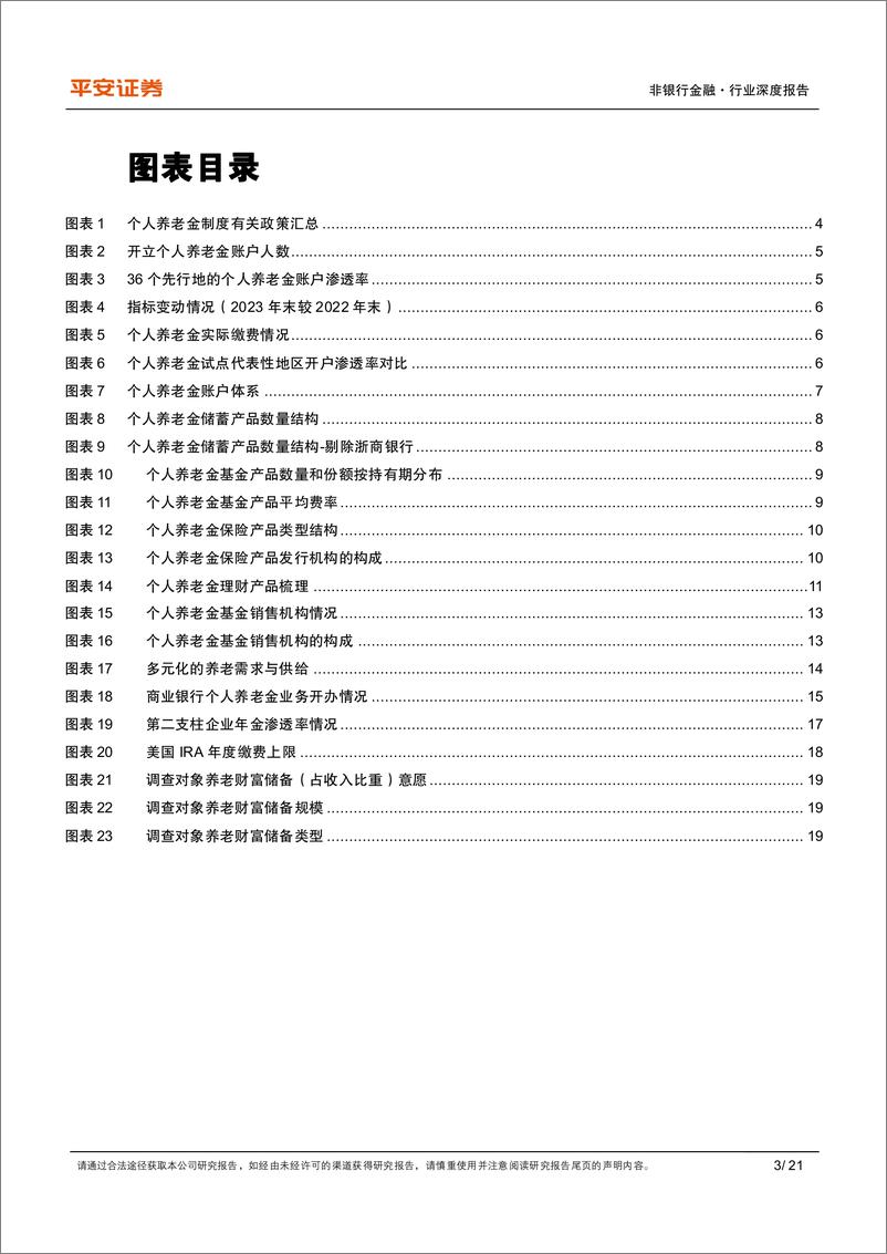 《非银行金融行业养老产业现状研究专题(四)：个人养老金制度试点运行平稳，拟全面实施-241023-平安证券-21页》 - 第3页预览图