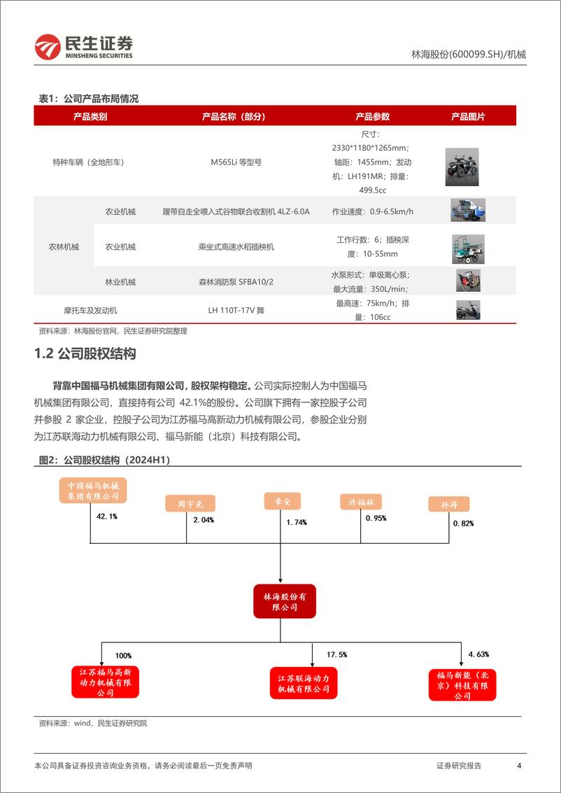 《林海股份(600099)动态报告：多业务布局，产品品类不断拓展-241102-民生证券-20页》 - 第4页预览图