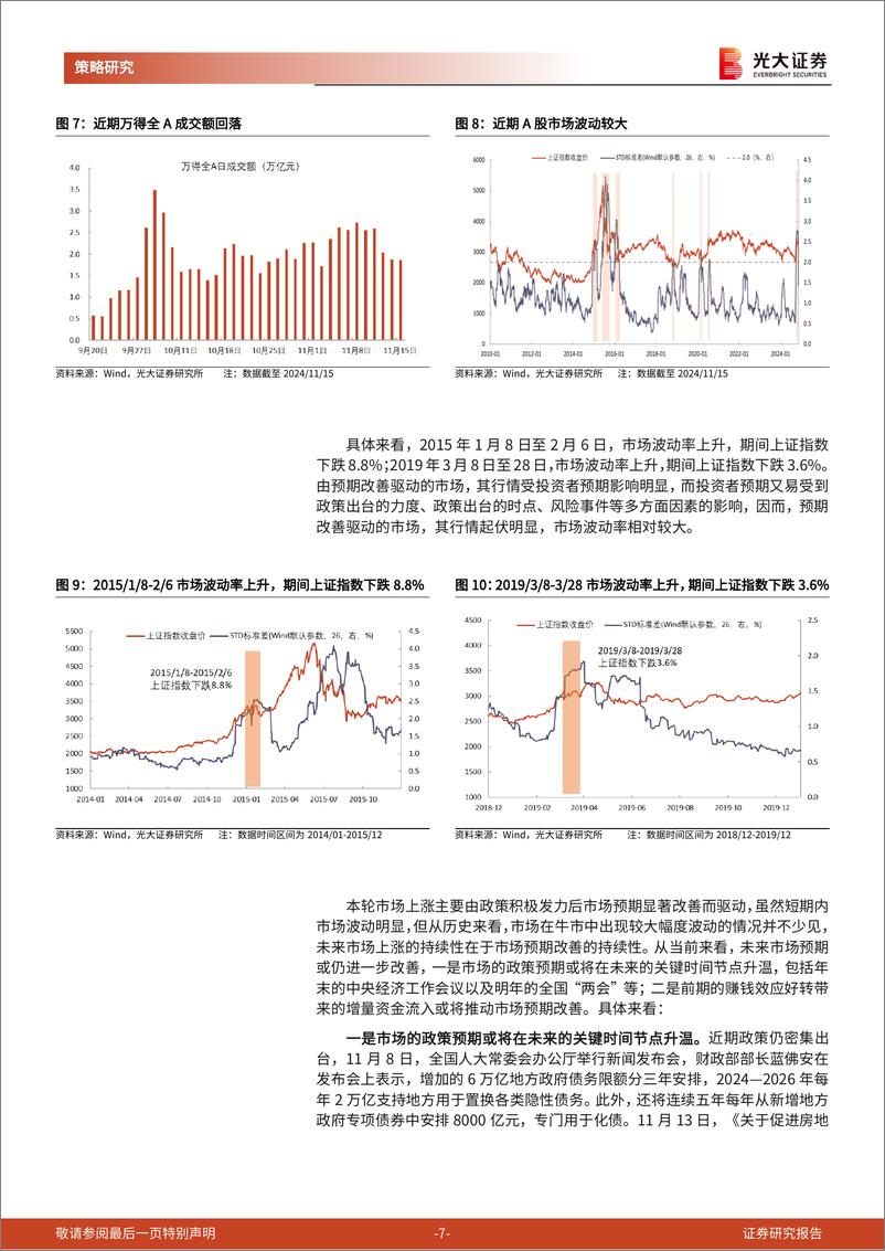 《策略周专题(2024年11月第2期)：短期波动不改中长期趋势-241116-光大证券-19页》 - 第7页预览图