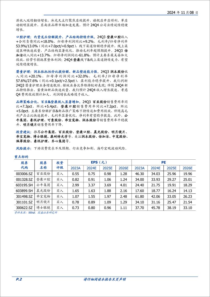 《轻工制造行业消费Q3综述：市场竞争加剧、品牌策略分化、结构亮点可寻-241108-国盛证券-11页》 - 第2页预览图