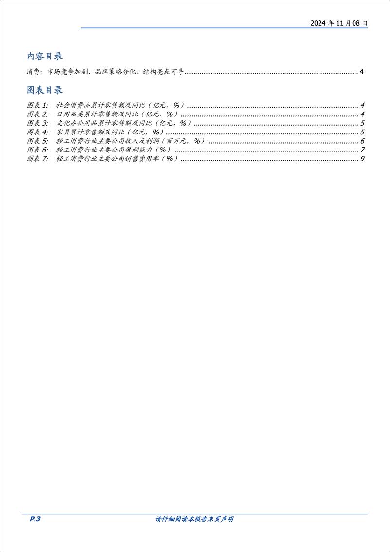 《轻工制造行业消费Q3综述：市场竞争加剧、品牌策略分化、结构亮点可寻-241108-国盛证券-11页》 - 第3页预览图