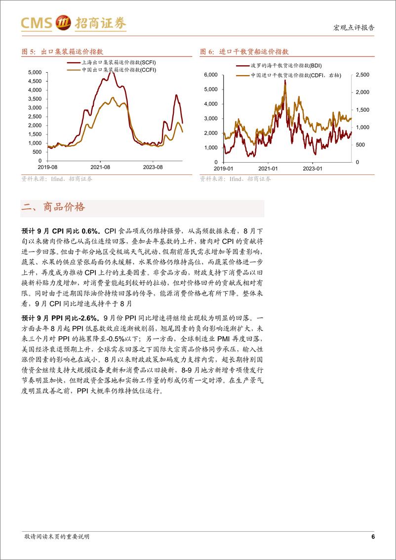 《宏观经济预测报告(2024年9月)：经济释放企稳信号-241001-招商证券-10页》 - 第6页预览图