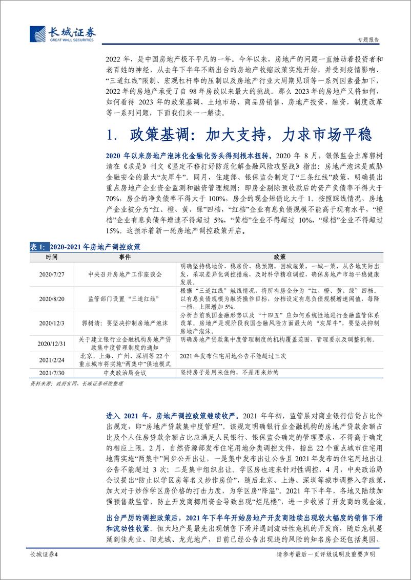 《宏观经济专题报告：2023年房地产市场展望-20221117-长城证券-32页》 - 第5页预览图