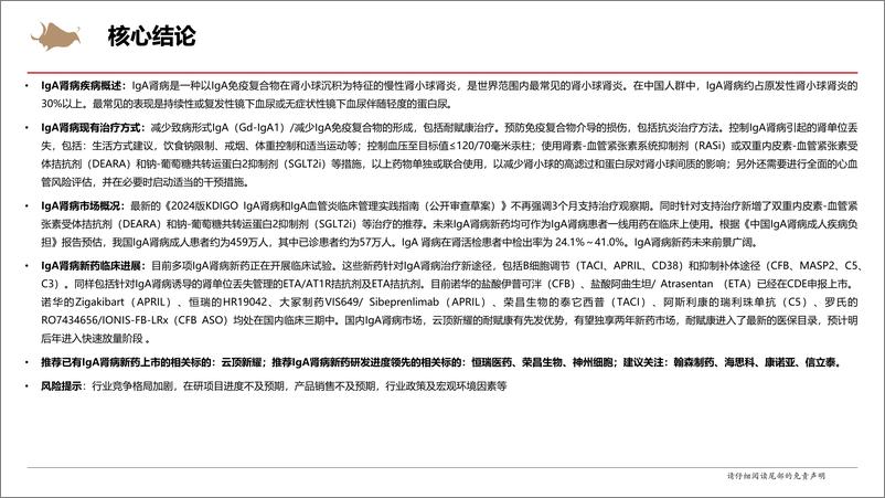 《IgA肾病行业报告：多项靶点临床试验进展积极，IgA肾病新药步入收获期-241223-西部证券-53页》 - 第2页预览图