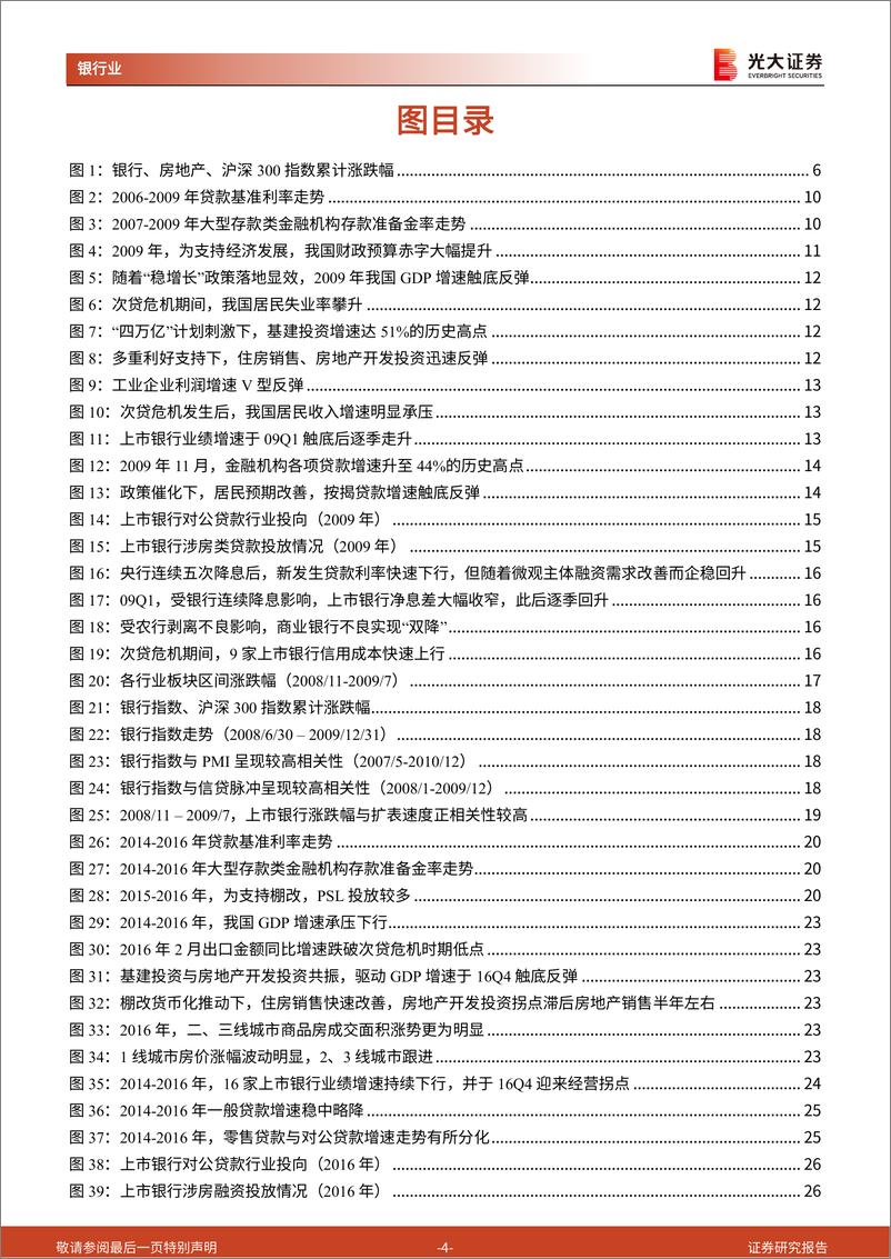 《银行业基于2009年与2012016年历史回溯的分析：“稳增长”时期的银行股行情演绎-20230209-光大证券-35页》 - 第5页预览图