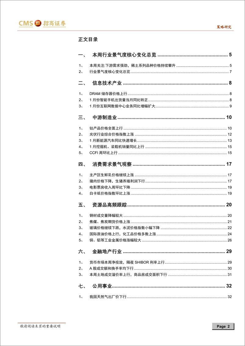 《行业景气观察：新能源车销量刷新历史同期记录，化工品价格多数上涨-20210210-招商证券-33页》 - 第2页预览图