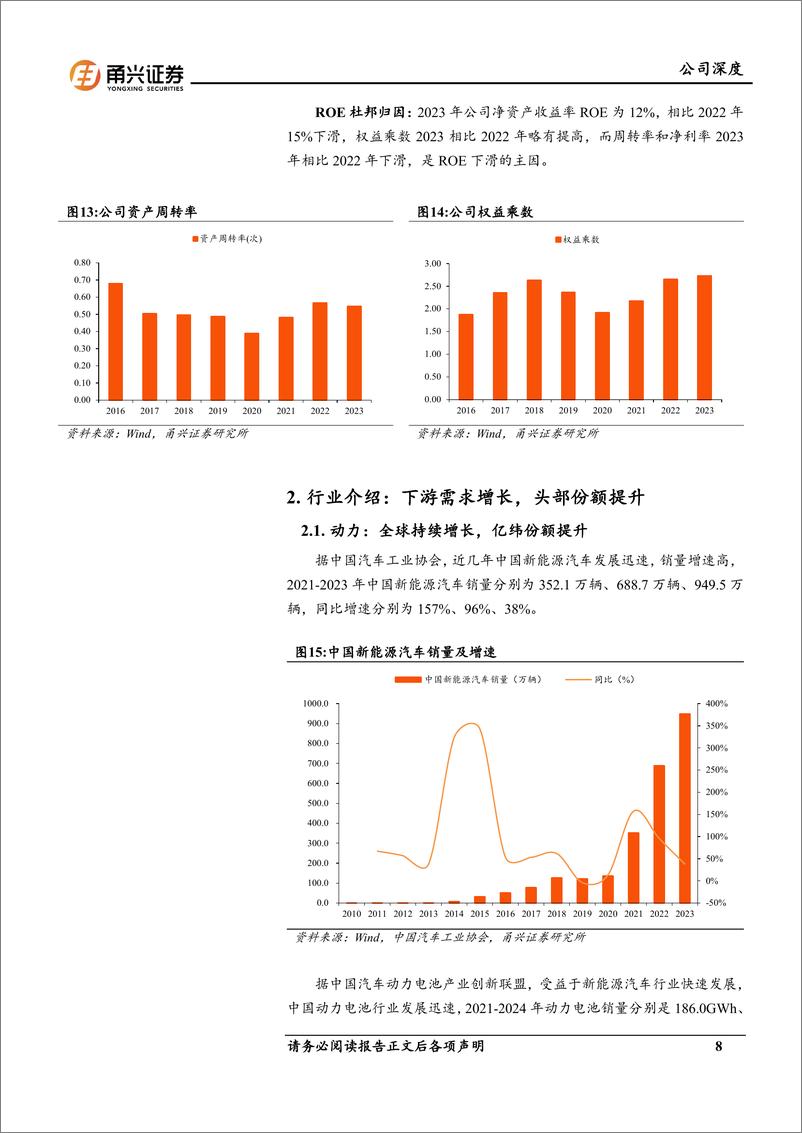 《亿纬锂能(300014)公司深度报告：消费景气复苏，储能扬帆起航-241126-甬兴证券-21页》 - 第8页预览图