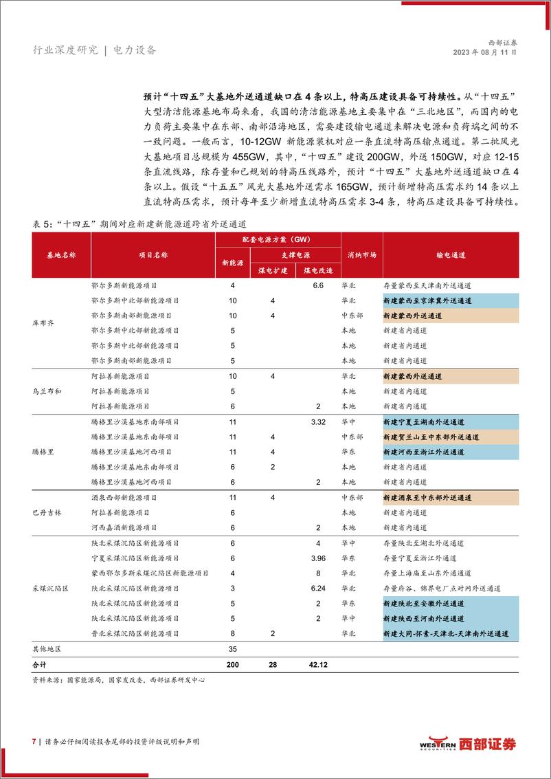 《特高压行业深度报告：特高压或迎新一轮建设高峰，核心设备商有望受益-20230811-西部证券-26页》 - 第8页预览图