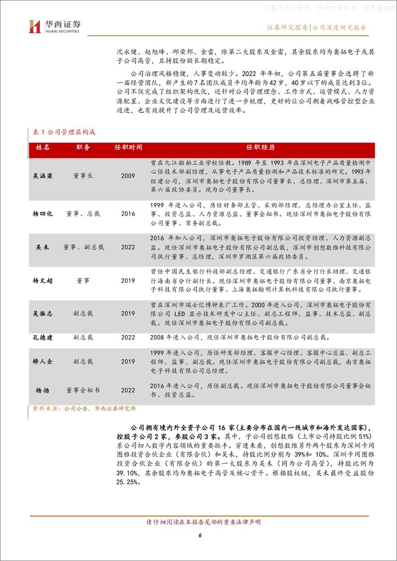 《华西证券-奥拓电子(002587)核心视讯业务稳健修复，XR数字内容打开增量-230613》 - 第6页预览图