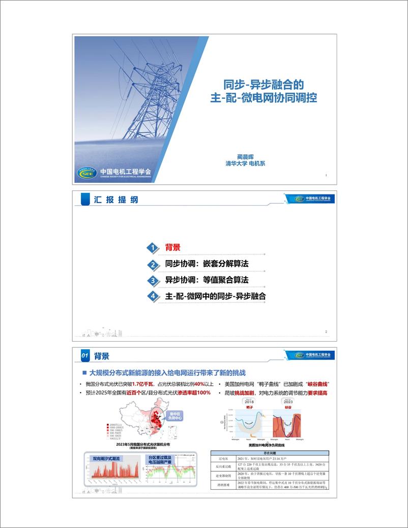 《同步-异步融合的主-配-微电网协同调控——清华大学 蔺晨晖》 - 第1页预览图