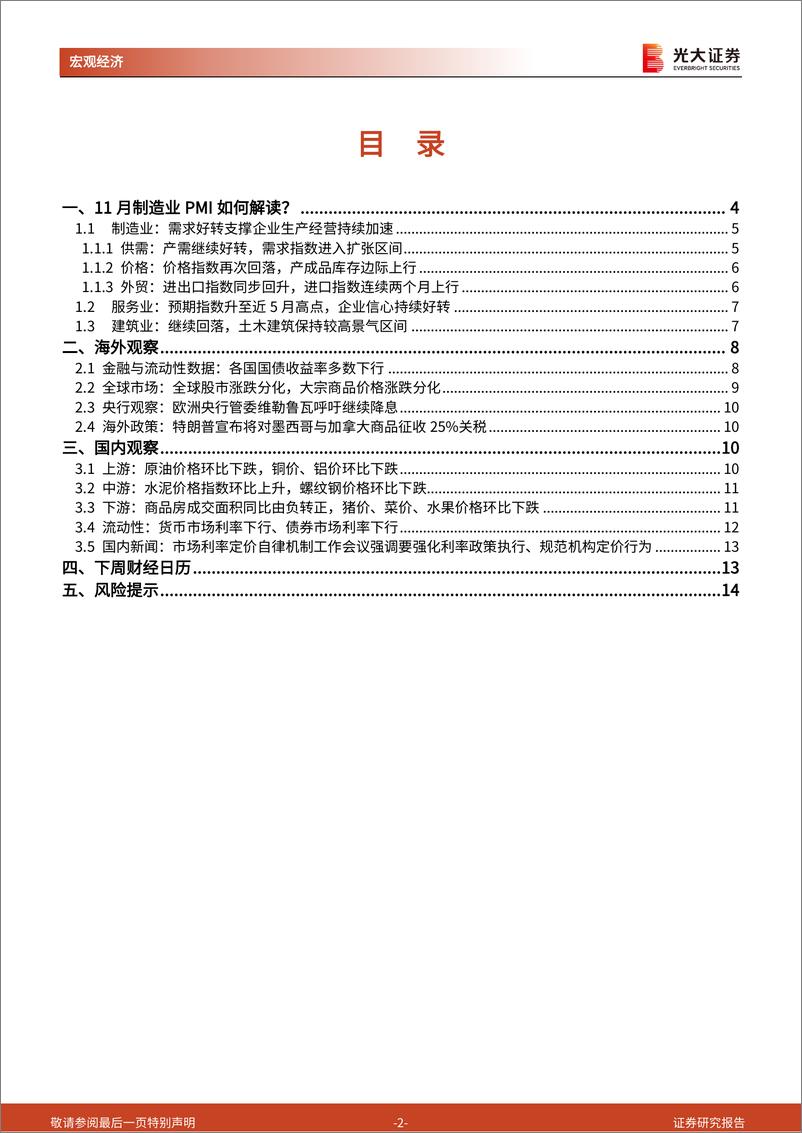 《2024年11月PMI点评兼光大宏观周报：为何PMI能连续超预期？-241130-光大证券-15页》 - 第2页预览图