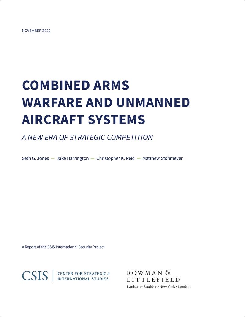 《国际战略研究中心-联合武器作战和无人飞机系统（英）-2022.11-67页》 - 第2页预览图