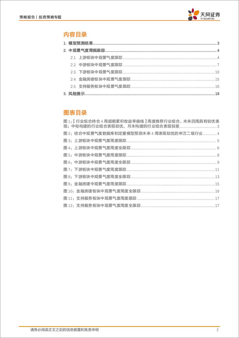 《中观景气度高频跟踪：中观景气度数据库和定量模型应用-241028-天风证券-19页》 - 第2页预览图