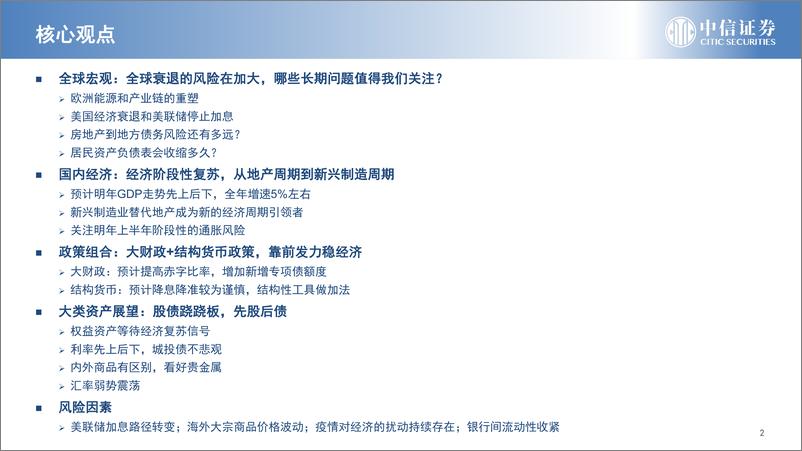 《2023年宏观经济的要点和拐点-20221206-中信证券-72页》 - 第3页预览图