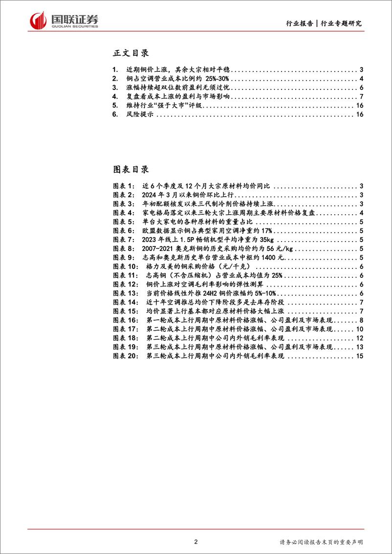 《家用电器行业专题研究：再论成本位置、斜率与弹性-240326-国联证券-17页》 - 第2页预览图