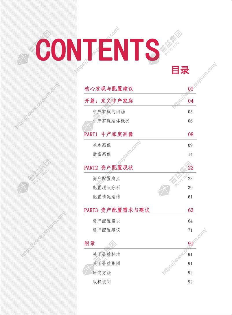 《2021中国中产家庭资产配置白皮书-普益集团》 - 第4页预览图