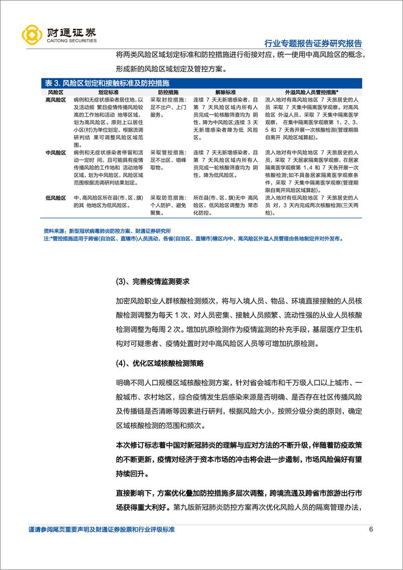 《商贸零售行业专题报告：防控方案更新优化，消费服务复苏持续-20220629-财通证券-20页》 - 第7页预览图