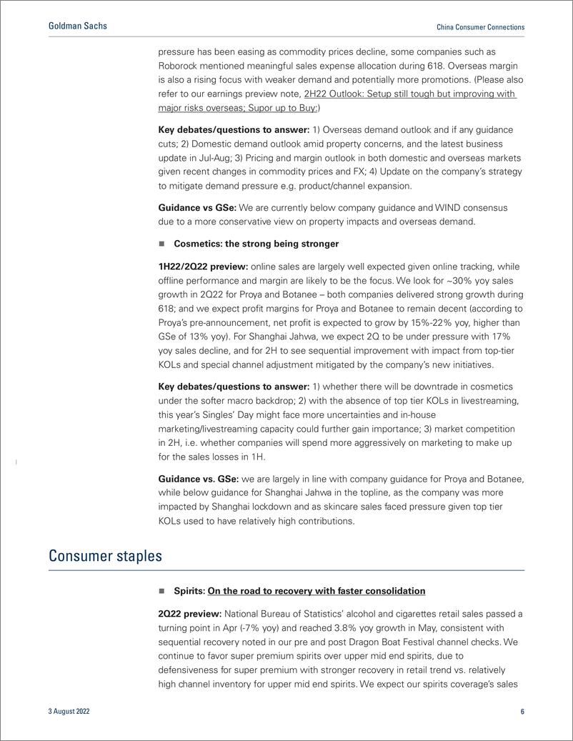 《China Consumer Connection Pulse Chec 1H22Q22 results - summaries, previews, debates and potential surprises(1)》 - 第7页预览图